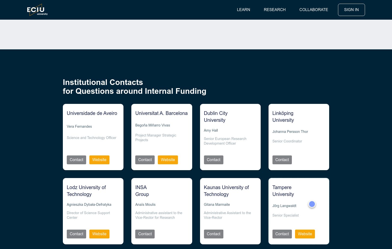 Website screenshot thumbnail